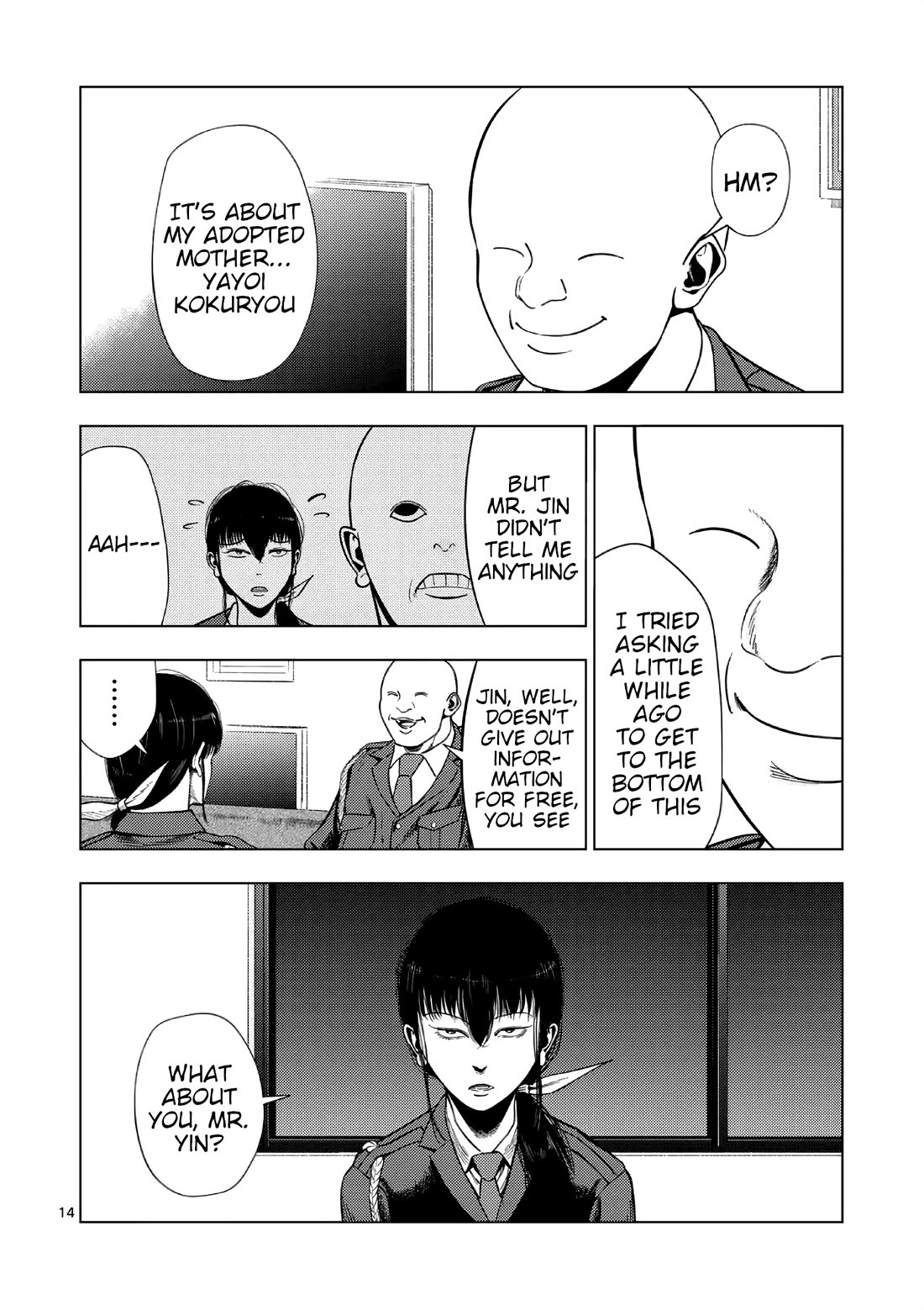 Shady Part-Time Jobs: No Escape Chapter 153 page 14 - Chapter 153: Security Firm Staff ①