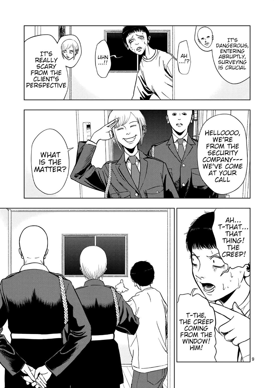 Shady Part-Time Jobs: No Escape Chapter 153 page 9 - Chapter 153: Security Firm Staff ①