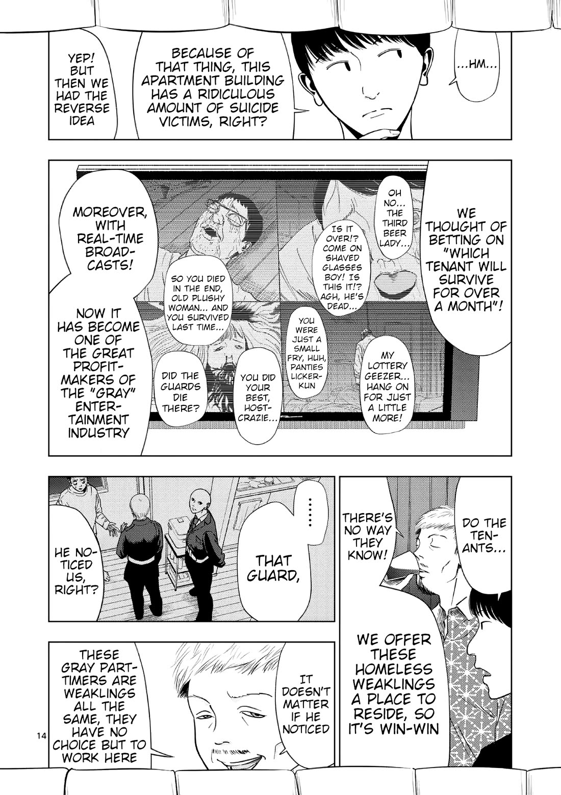 Shady Part-Time Jobs: No Escape Chapter 155 page 14 - Chapter 155: Security Firm Staff ③