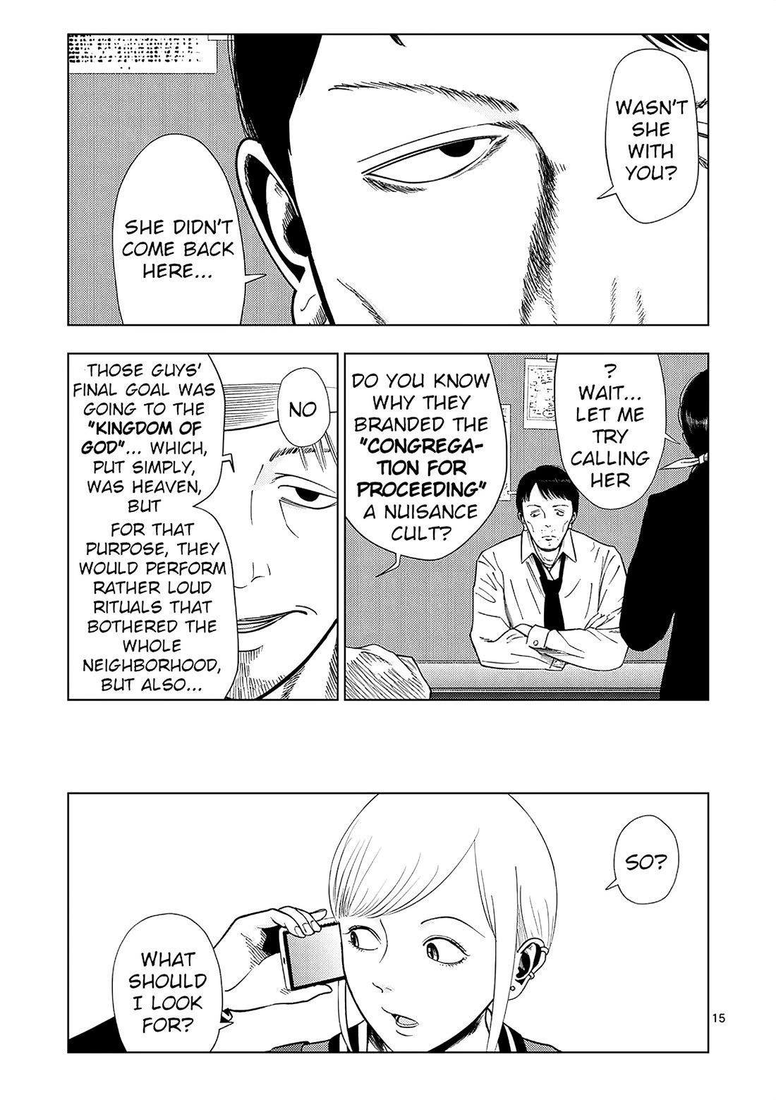 Shady Part-Time Jobs: No Escape Chapter 157 page 15 - Chapter 157: Detective's Assistant 4 ②