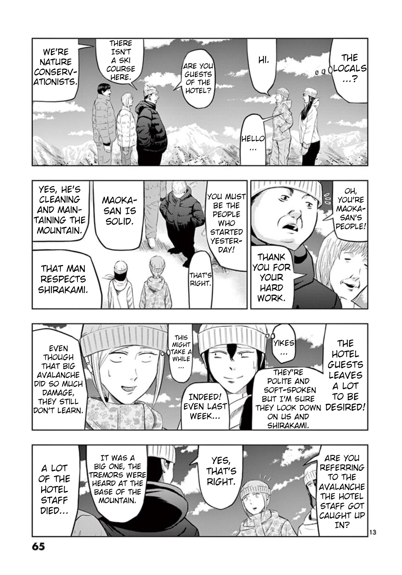 Shady Part-Time Jobs: No Escape Chapter 16 page 12 - Chapter 16: Nature Conservationist ①