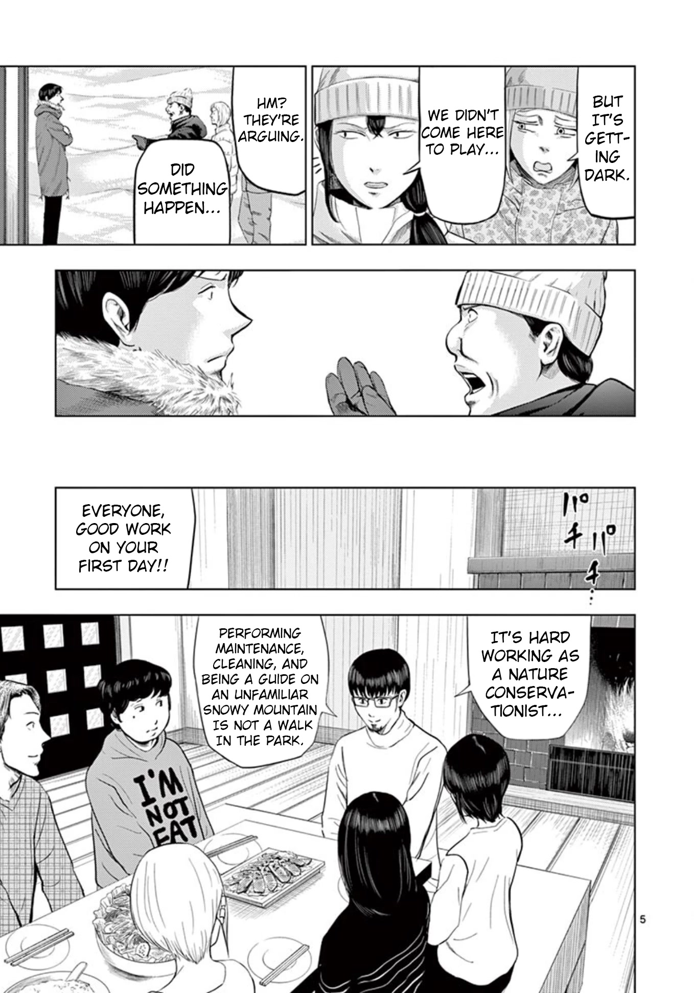 Shady Part-Time Jobs: No Escape Chapter 16 page 4 - Chapter 16: Nature Conservationist ①