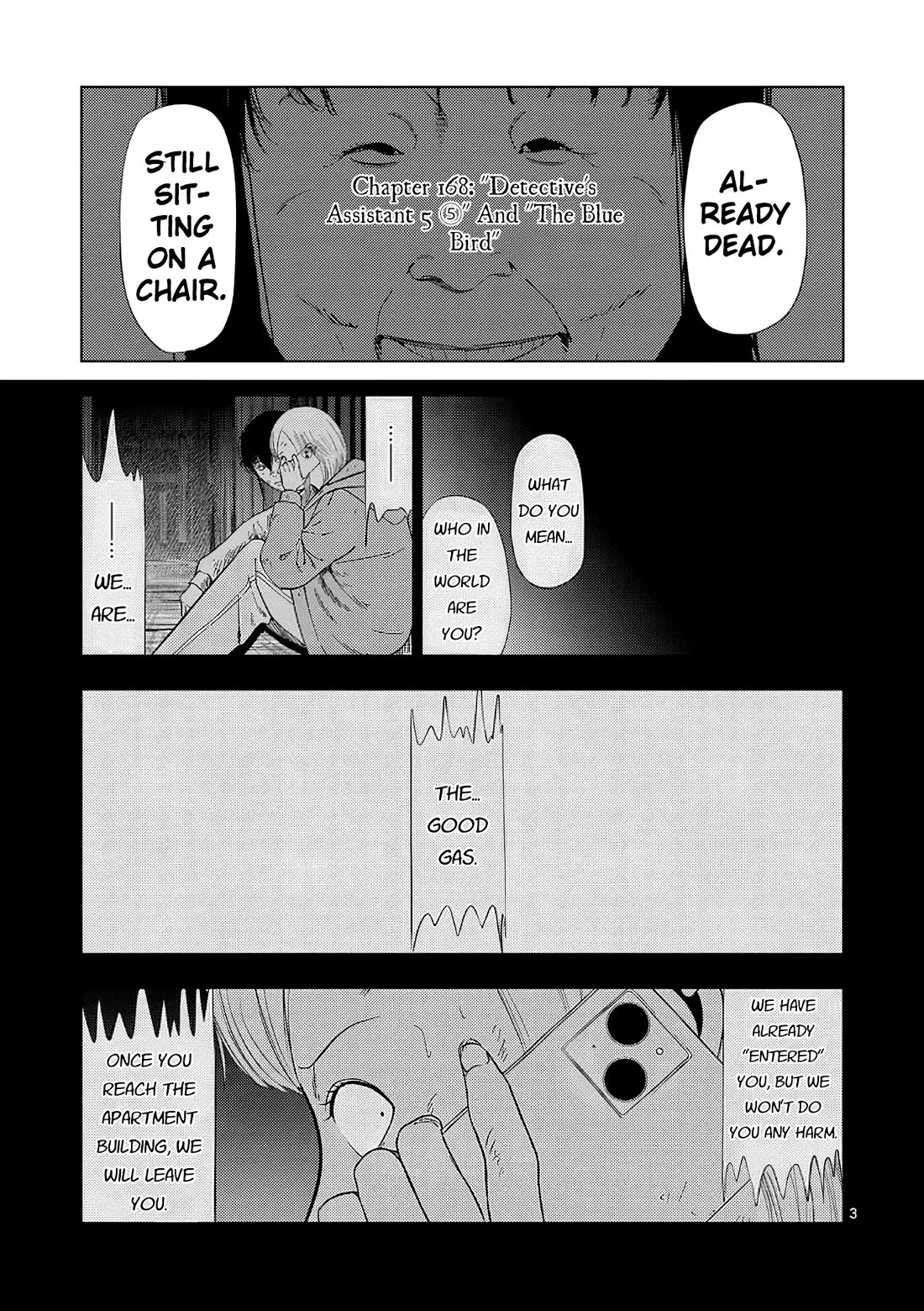 Shady Part-Time Jobs: No Escape Chapter 168 page 3 - Chapter 168: "Detective's Assistant 5 ⑤" And "The Blue Bird"