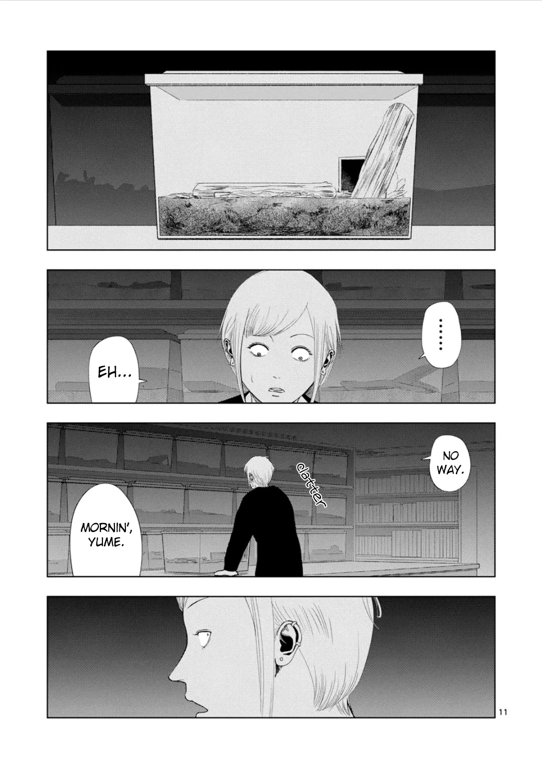 Shady Part-Time Jobs: No Escape Chapter 176 page 11 - Chapter 176: Insect Research Assistant ②