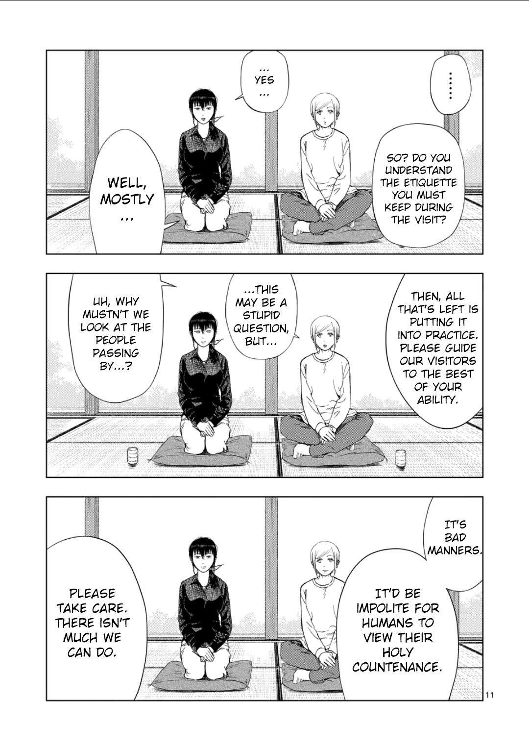 Shady Part-Time Jobs: No Escape Chapter 185 page 11 - Chapter 185: Shrine Guide ②