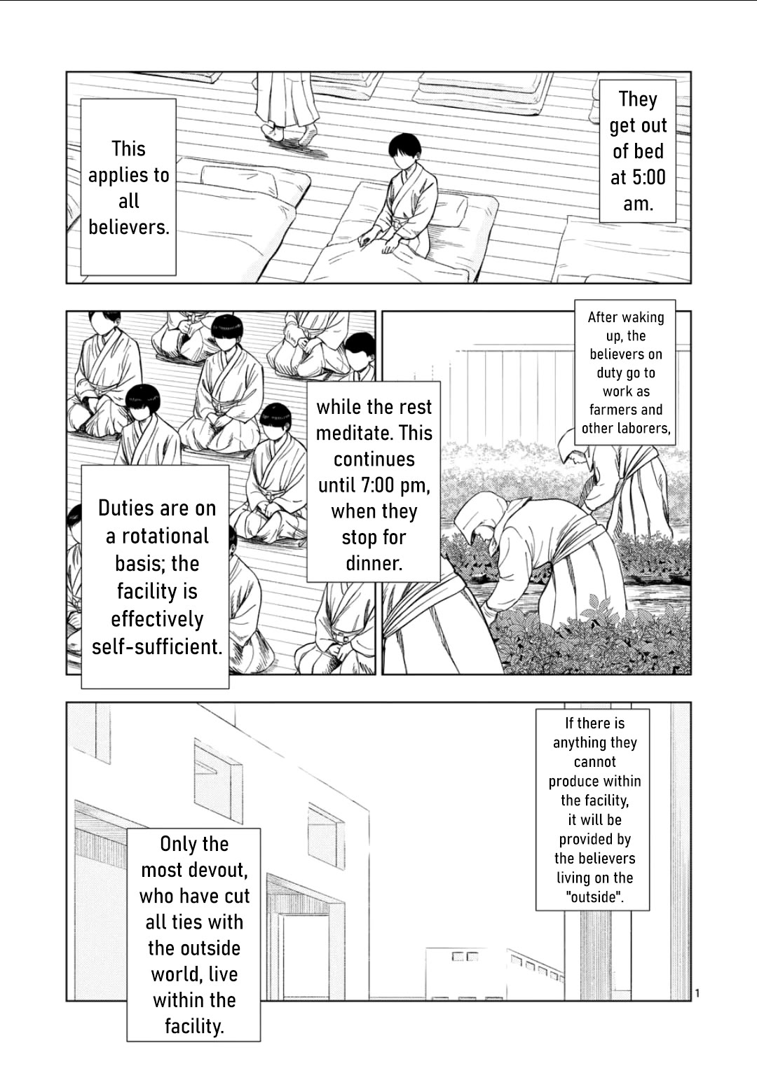 Shady Part-Time Jobs: No Escape Chapter 194 page 1 - Chapter 194: Religious Institution Staff ② Aderu