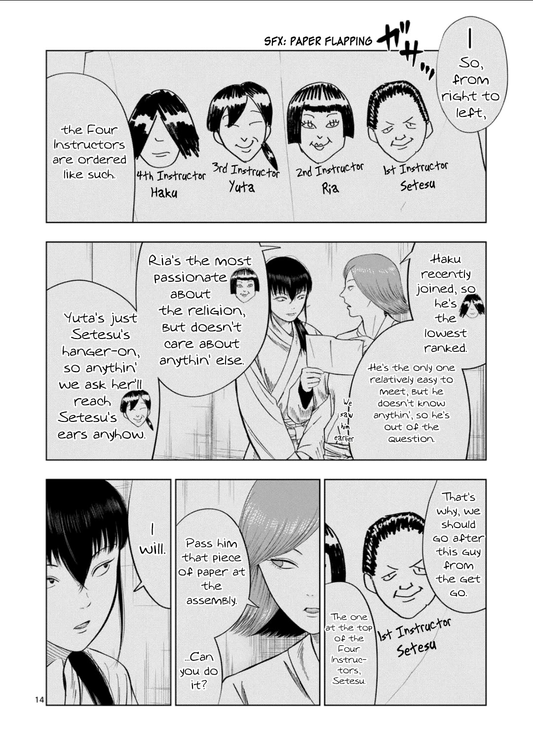 Shady Part-Time Jobs: No Escape Chapter 195 page 14 - Chapter 195: Religious Institution Staff ③ Mora