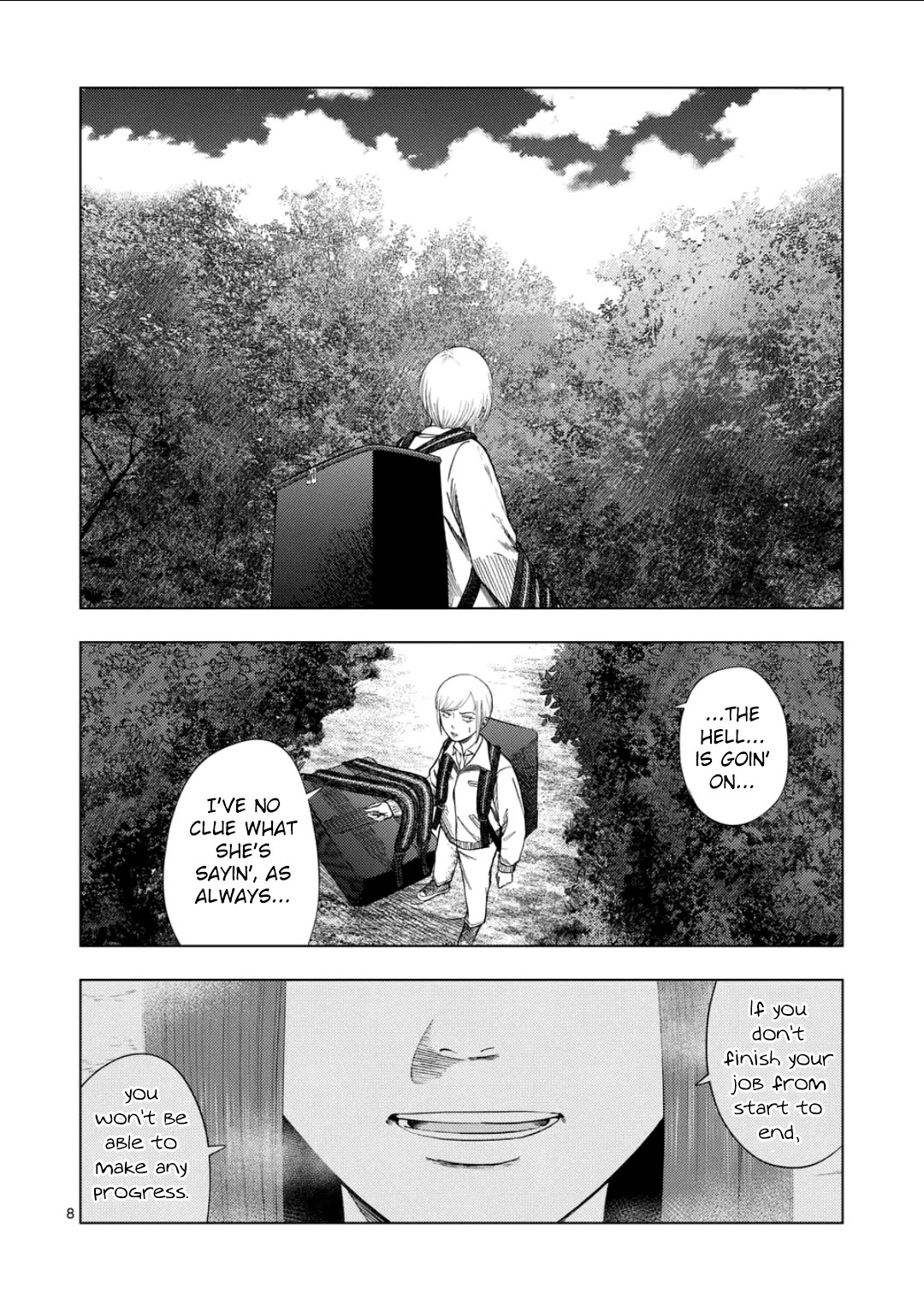 Shady Part-Time Jobs: No Escape Chapter 198 page 8 - Chapter 198: Home Delivery Service 2 - ①