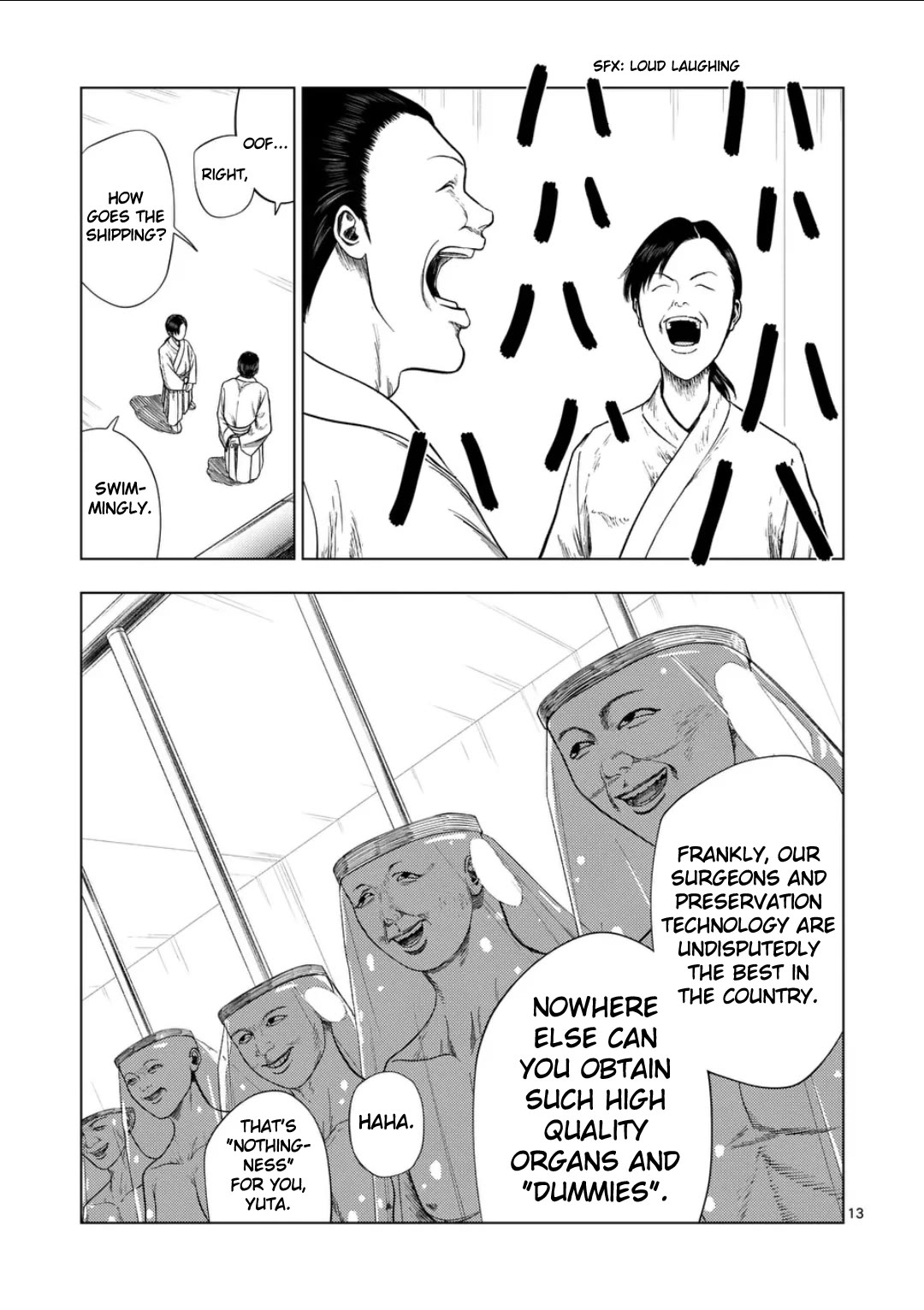 Shady Part-Time Jobs: No Escape Chapter 200 page 13 - Chapter 200: Religious Institution Staff ⑥ - Meguroo