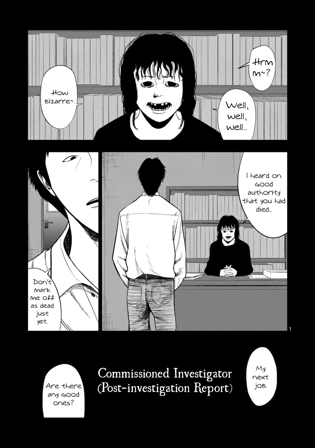 Shady Part-Time Jobs: No Escape Chapter 203 page 1 - Chapter 203: Commissioned Investigator (Post-investigation Report)