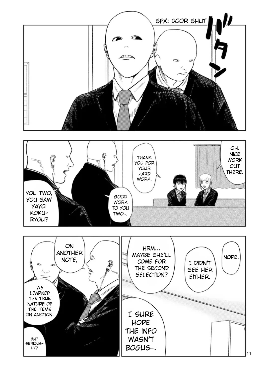 Shady Part-Time Jobs: No Escape Chapter 205 page 11 - Chapter 205: Auction House Staff ②