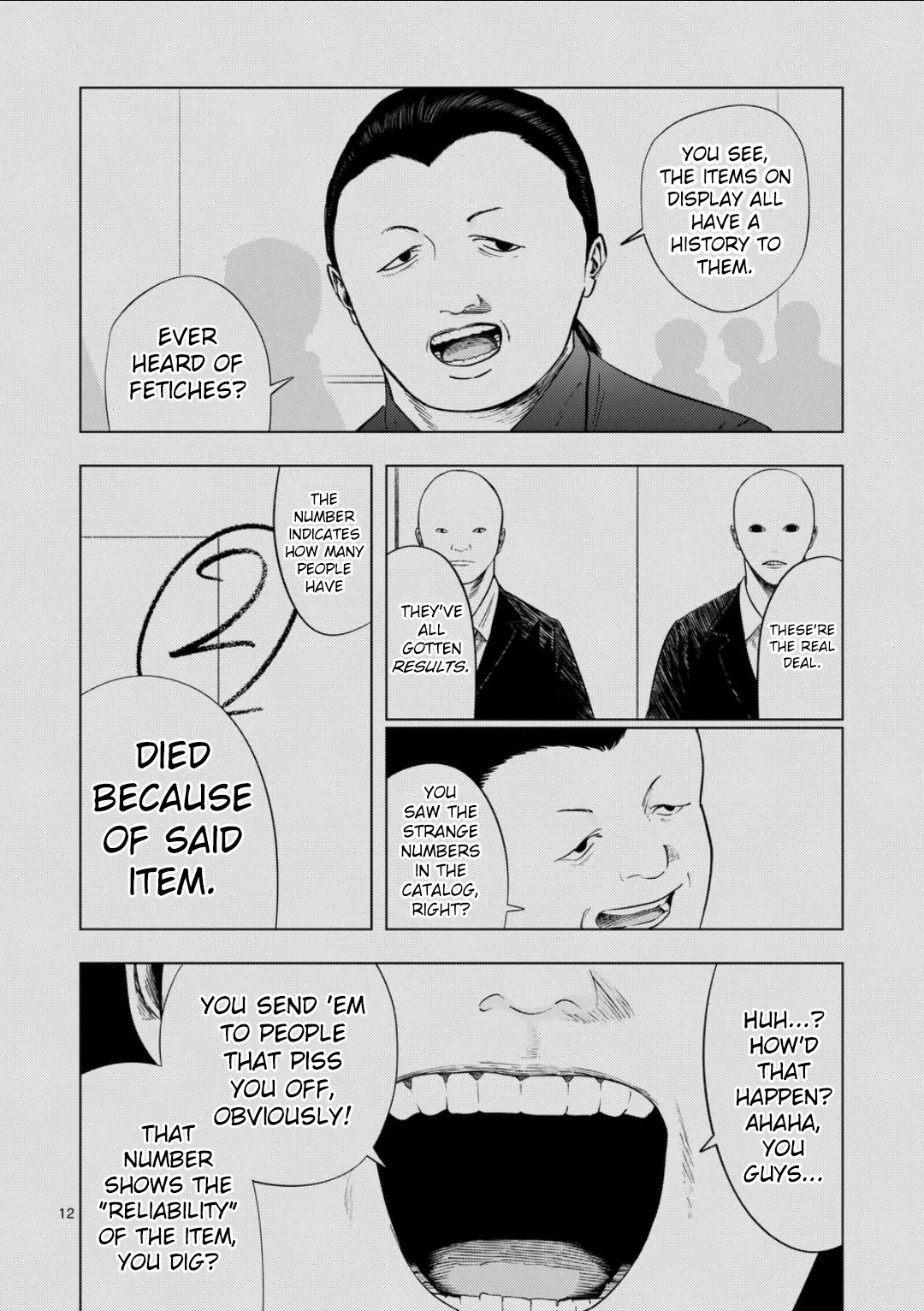 Shady Part-Time Jobs: No Escape Chapter 205 page 12 - Chapter 205: Auction House Staff ②