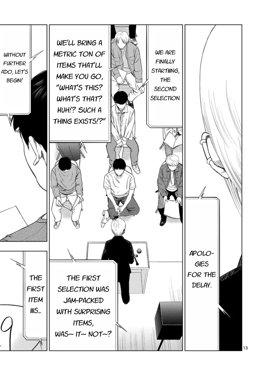 Shady Part-Time Jobs: No Escape Chapter 205 page 13 - Chapter 205: Auction House Staff ②