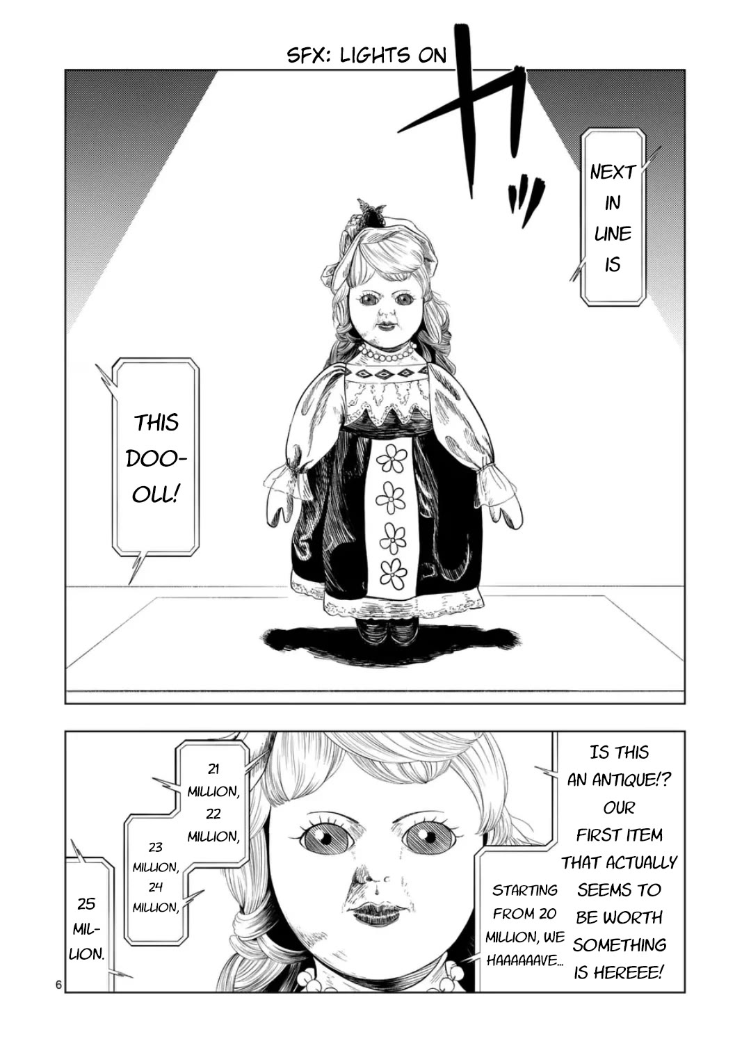 Shady Part-Time Jobs: No Escape Chapter 205 page 6 - Chapter 205: Auction House Staff ②