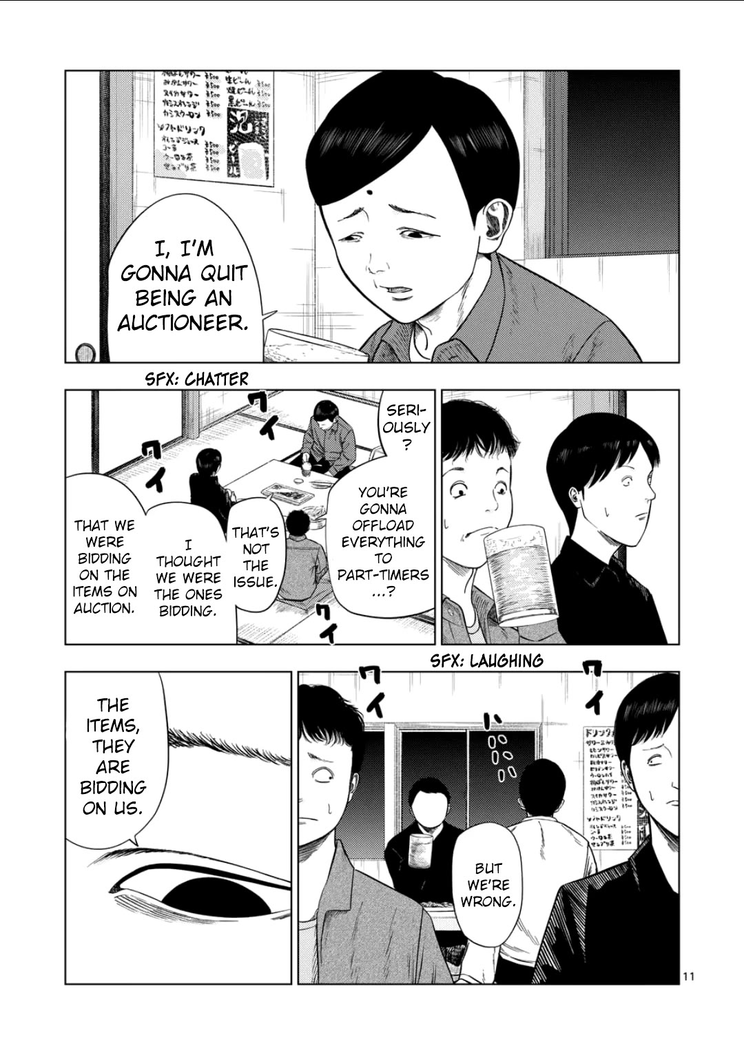 Shady Part-Time Jobs: No Escape Chapter 206 page 11 - Chapter 206: Auction House Staff ③