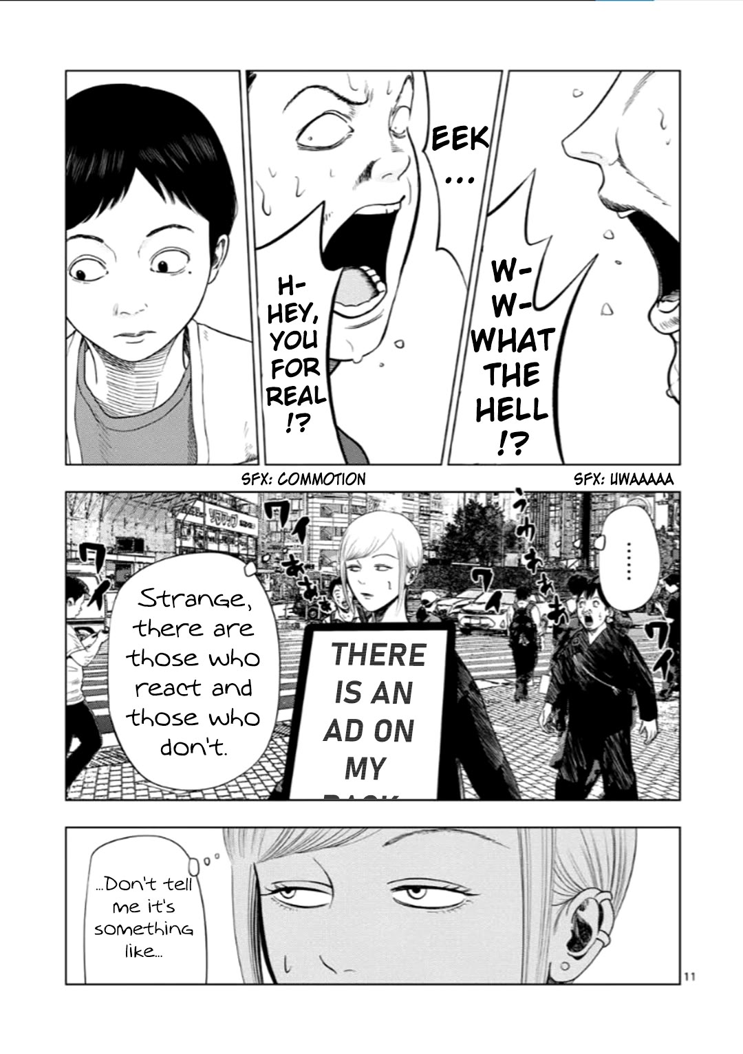 Shady Part-Time Jobs: No Escape Chapter 207 page 11 - Chapter 207: Human Billboard ①
