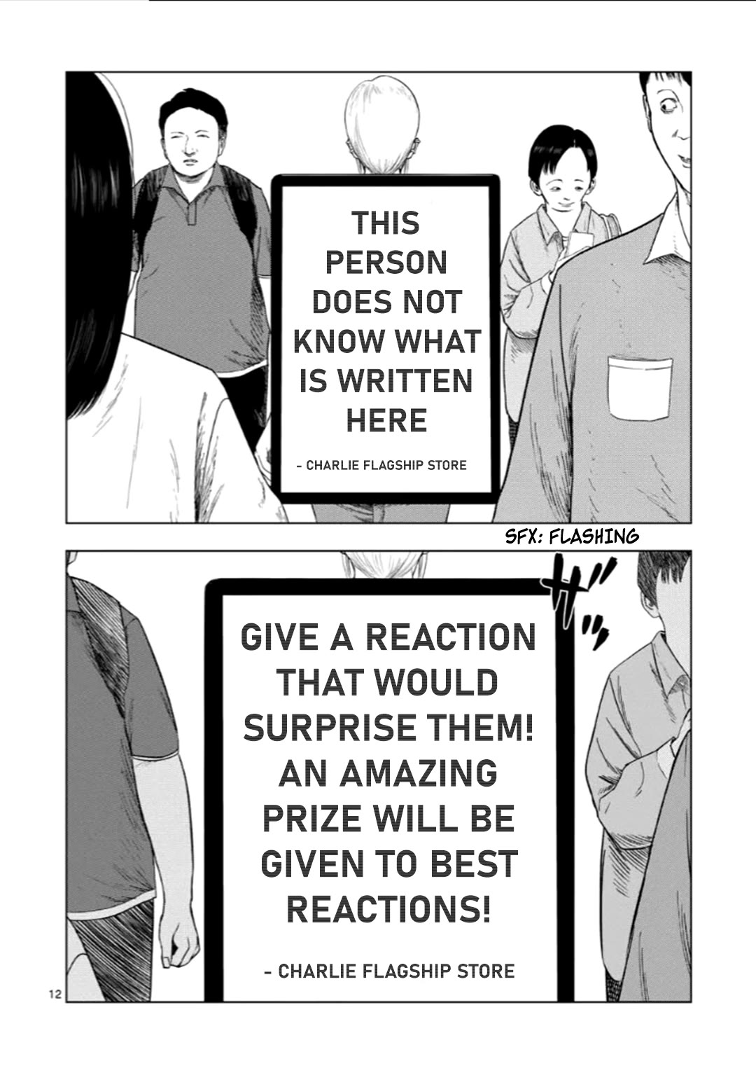 Shady Part-Time Jobs: No Escape Chapter 207 page 12 - Chapter 207: Human Billboard ①