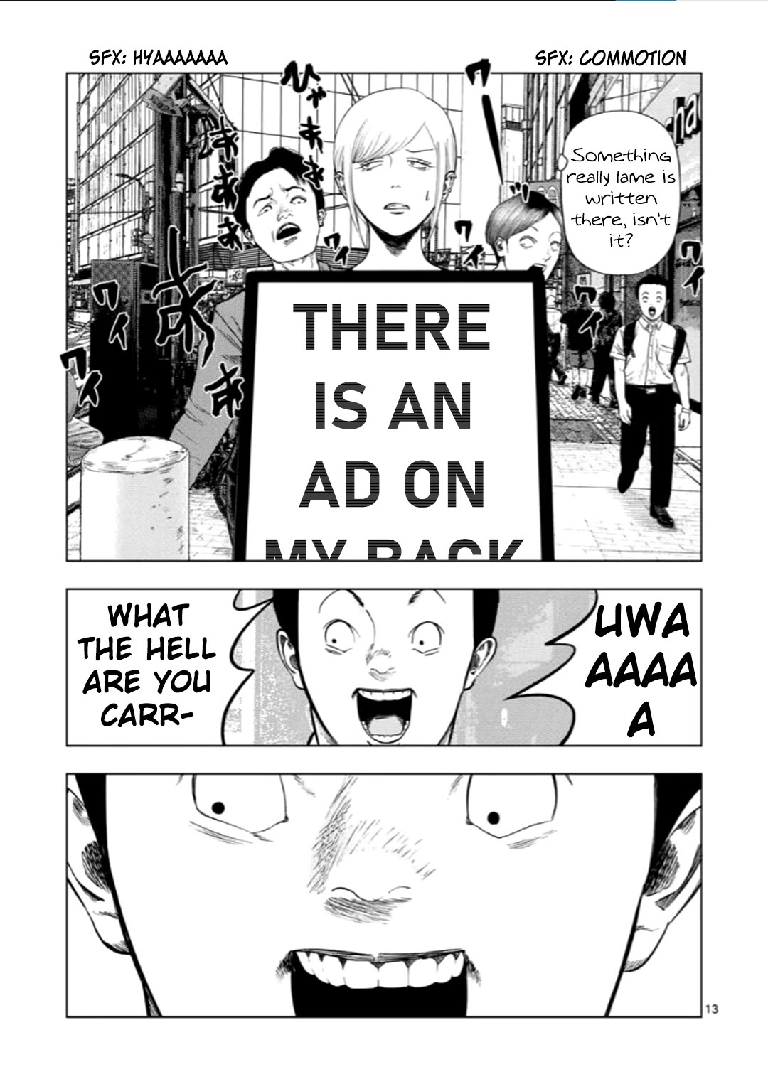 Shady Part-Time Jobs: No Escape Chapter 207 page 13 - Chapter 207: Human Billboard ①