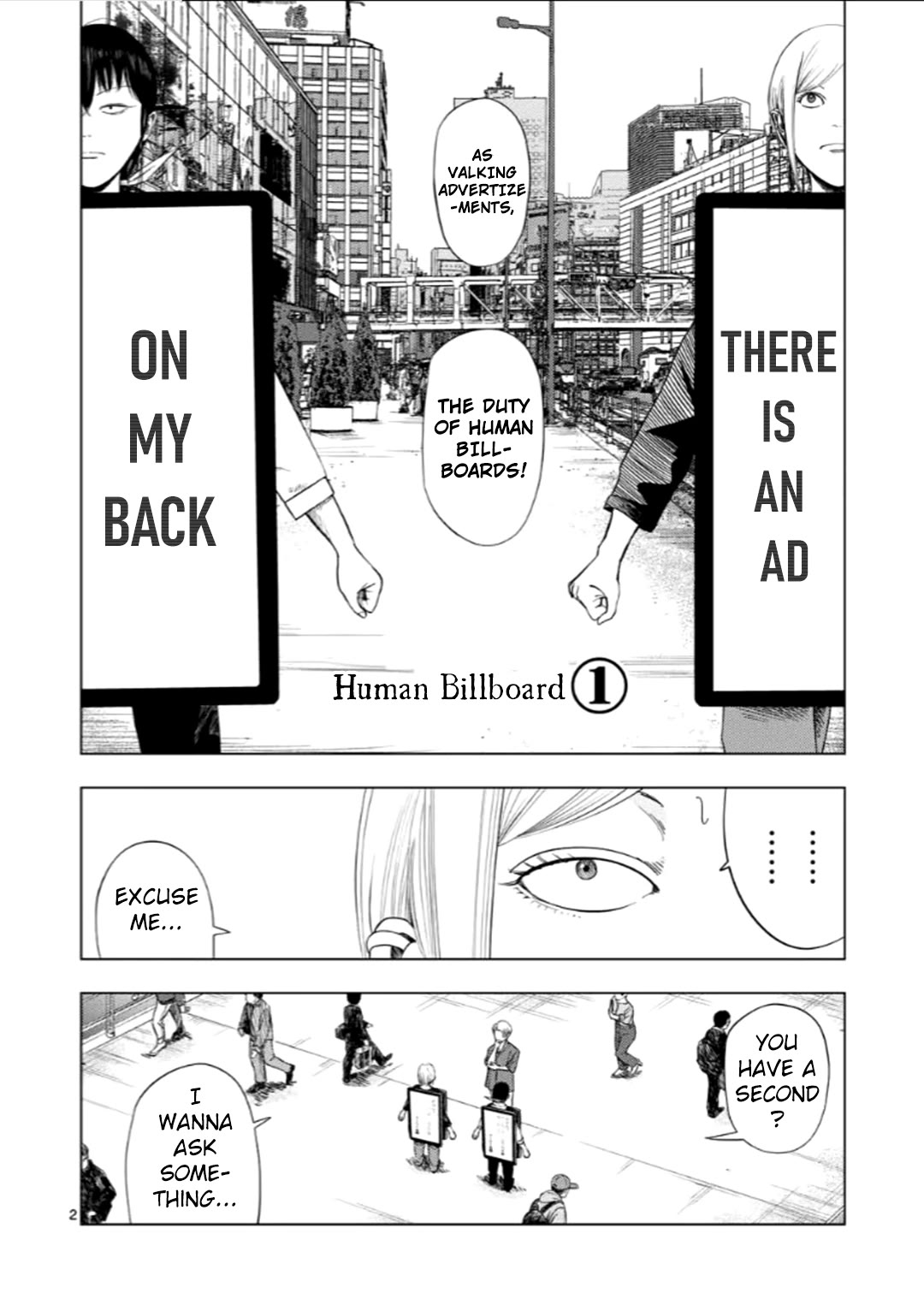 Shady Part-Time Jobs: No Escape Chapter 207 page 2 - Chapter 207: Human Billboard ①