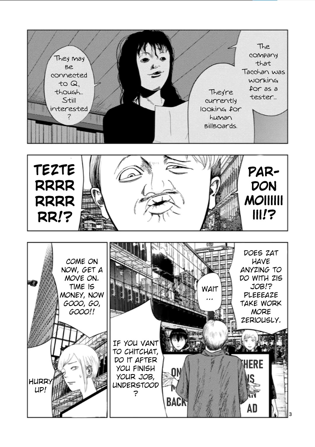 Shady Part-Time Jobs: No Escape Chapter 207 page 3 - Chapter 207: Human Billboard ①