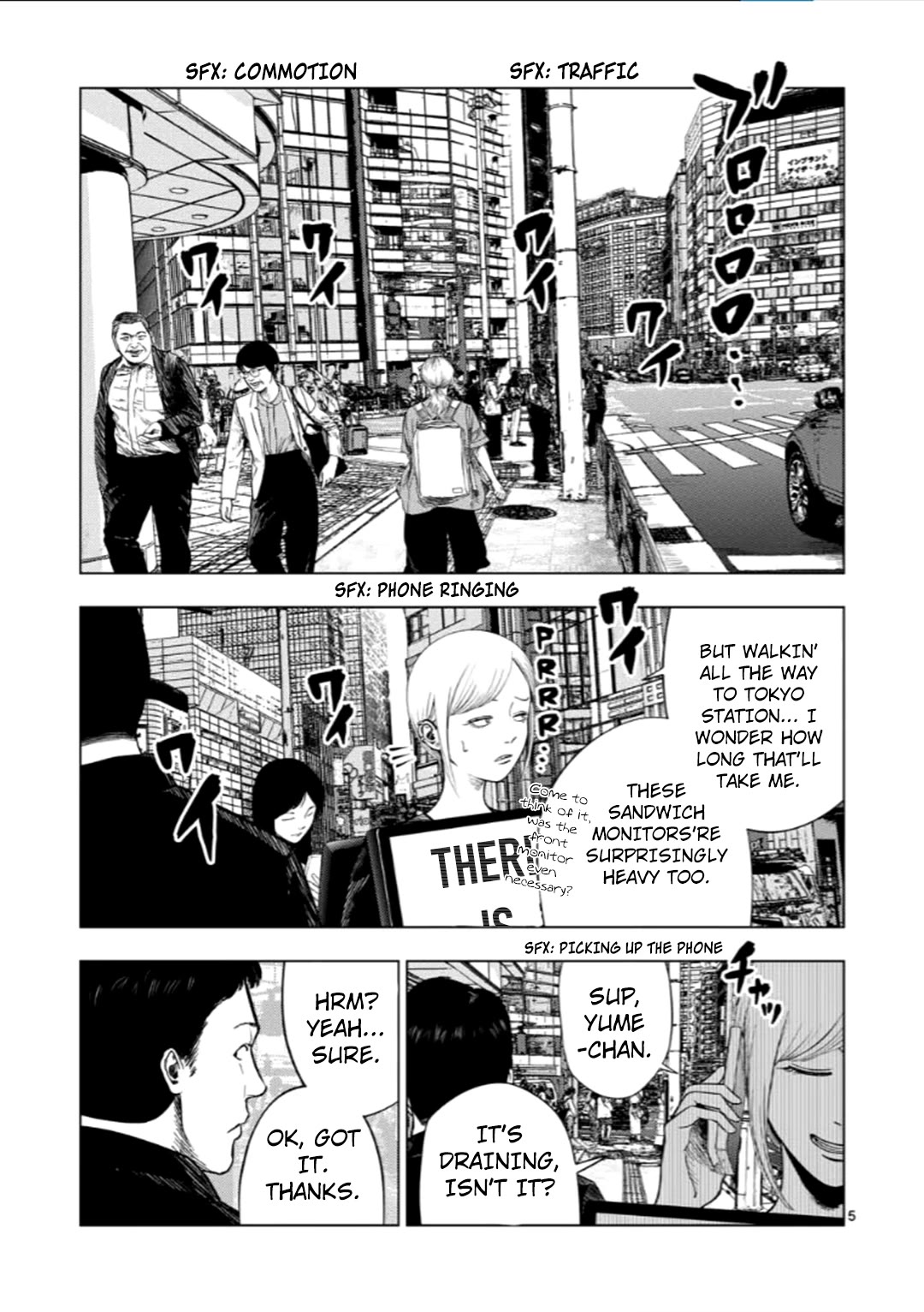 Shady Part-Time Jobs: No Escape Chapter 207 page 5 - Chapter 207: Human Billboard ①