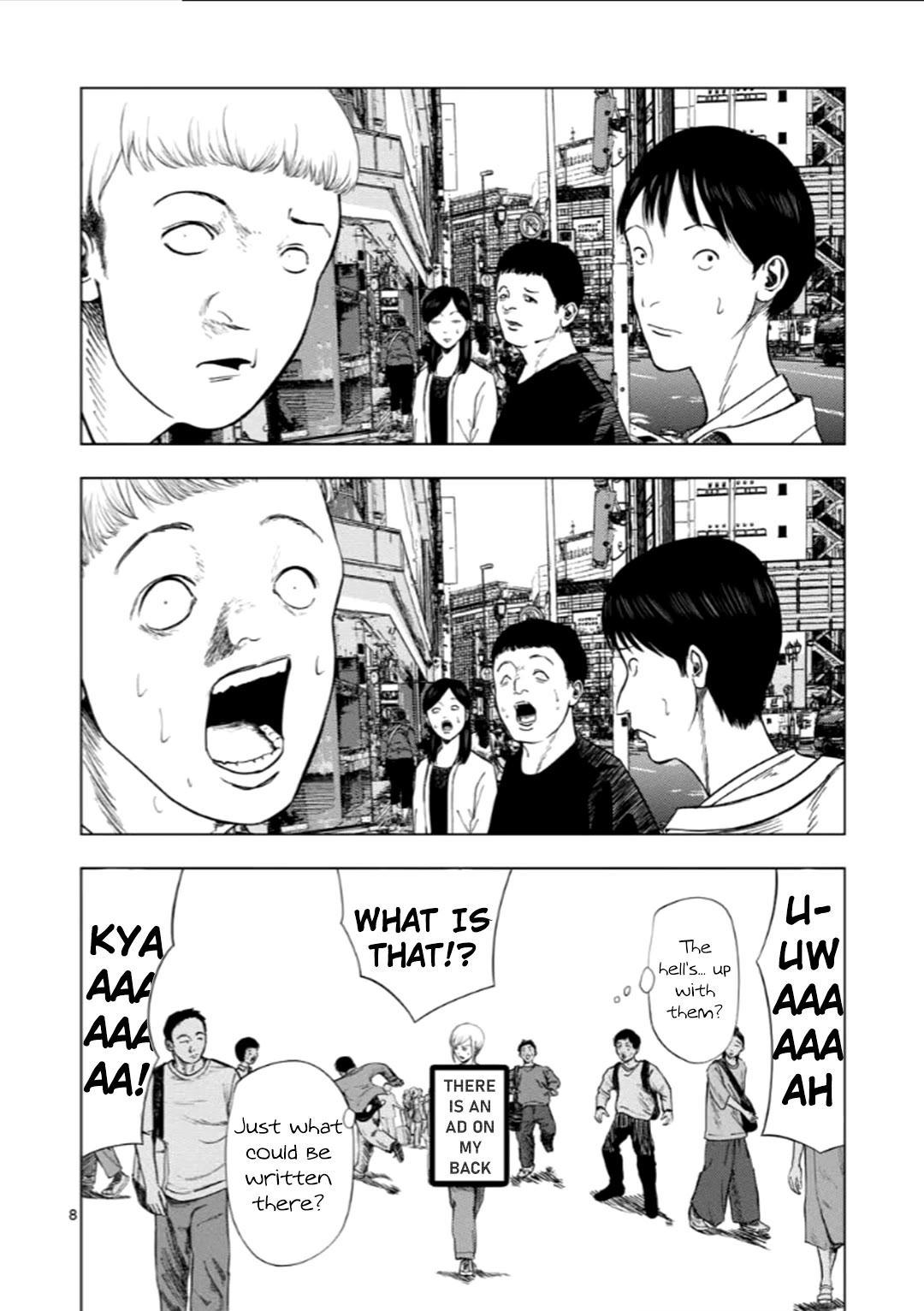 Shady Part-Time Jobs: No Escape Chapter 207 page 8 - Chapter 207: Human Billboard ①