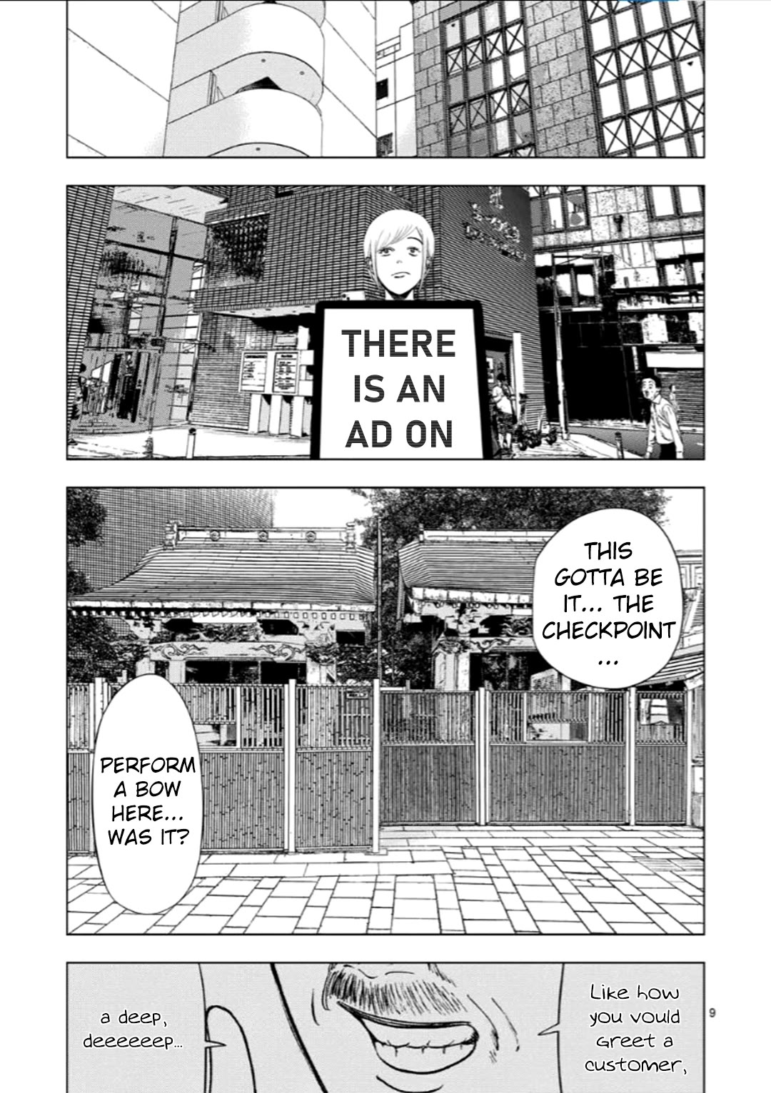 Shady Part-Time Jobs: No Escape Chapter 207 page 9 - Chapter 207: Human Billboard ①