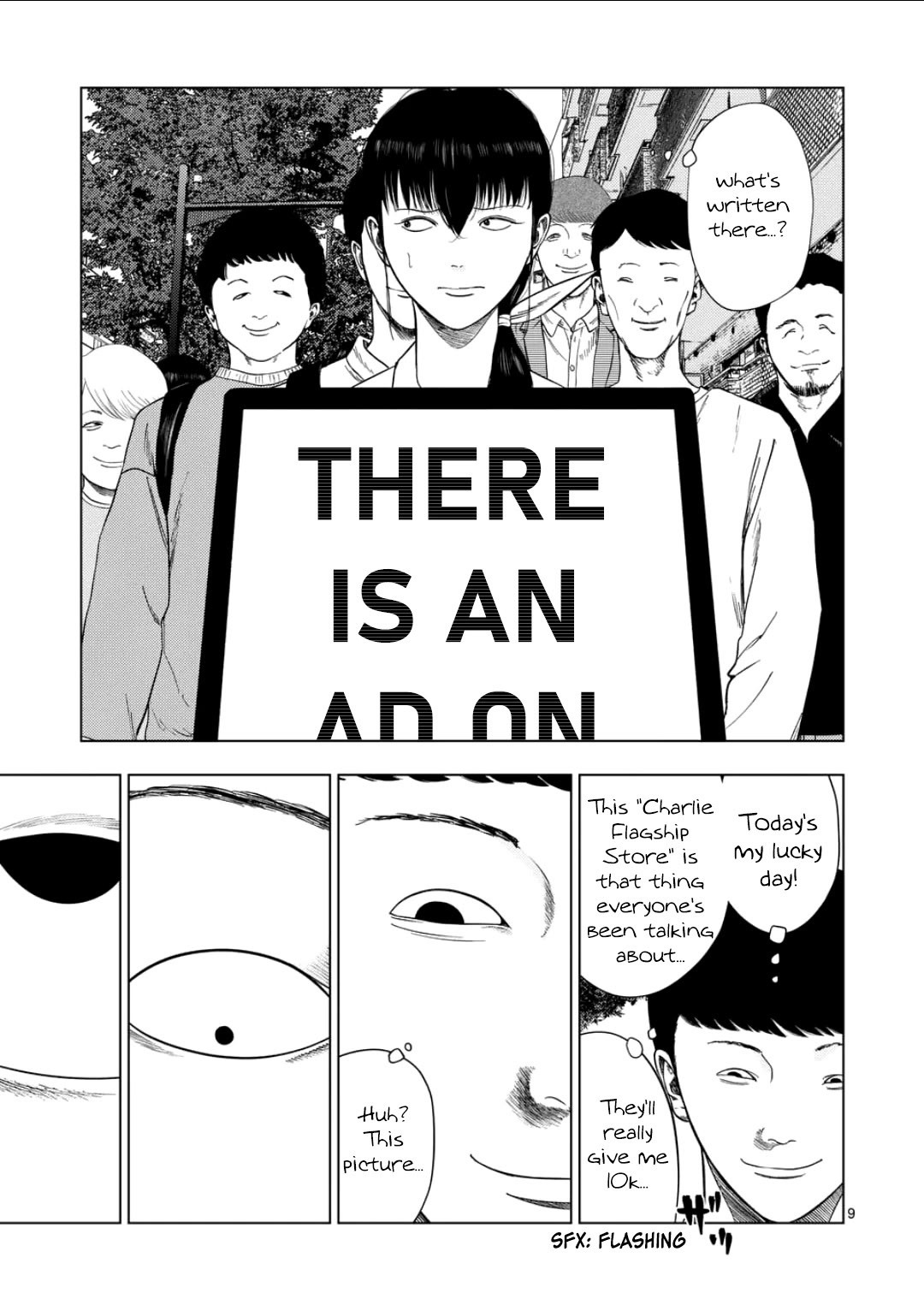 Shady Part-Time Jobs: No Escape Chapter 208 page 8 - Chapter 208: Human Billboard ②