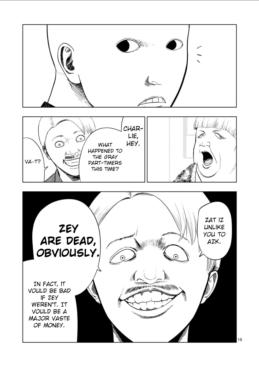 Shady Part-Time Jobs: No Escape Chapter 209 page 15 - Chapter 209: Human Billboard ③