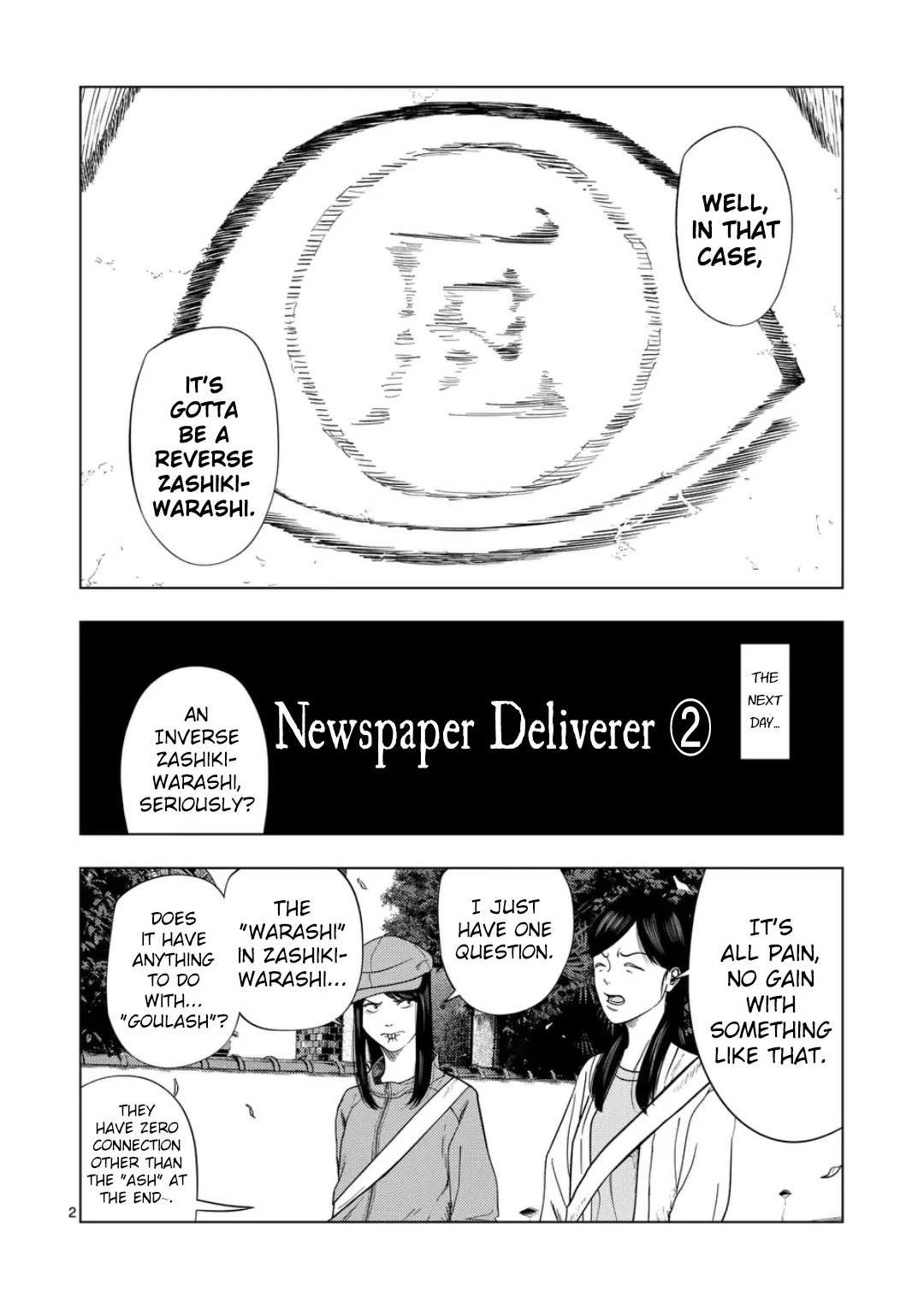 Shady Part-Time Jobs: No Escape Chapter 217 page 2 - Chapter 217: Newspaper Deliverer ➁