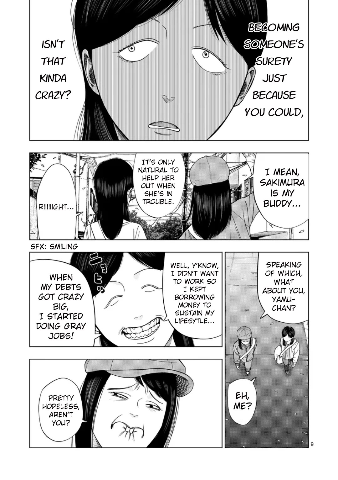 Shady Part-Time Jobs: No Escape Chapter 217 page 9 - Chapter 217: Newspaper Deliverer ➁