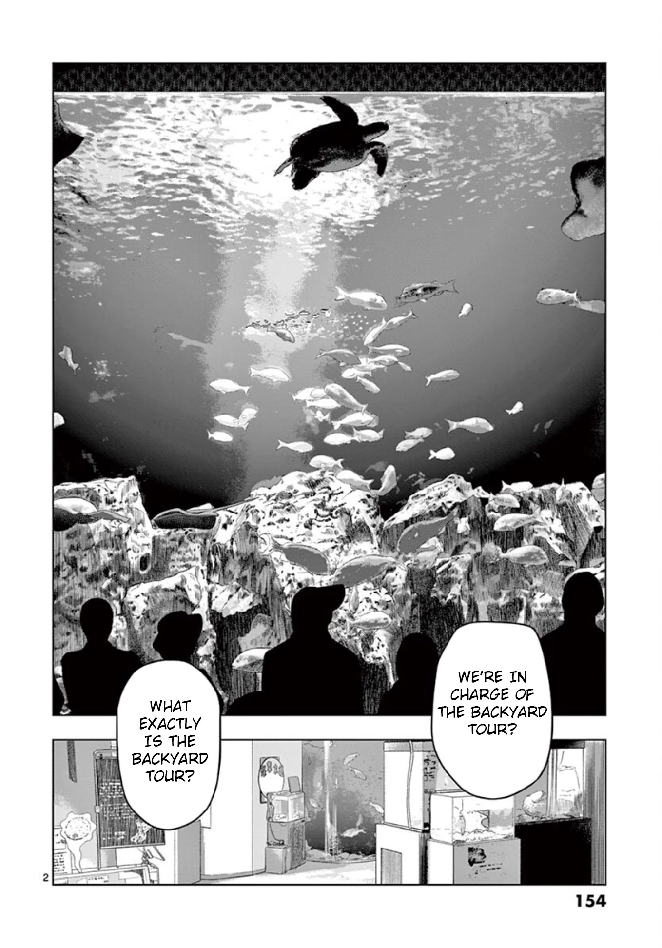 Shady Part-Time Jobs: No Escape Chapter 22 page 2 - Chapter 22: Aquarium Staff ①