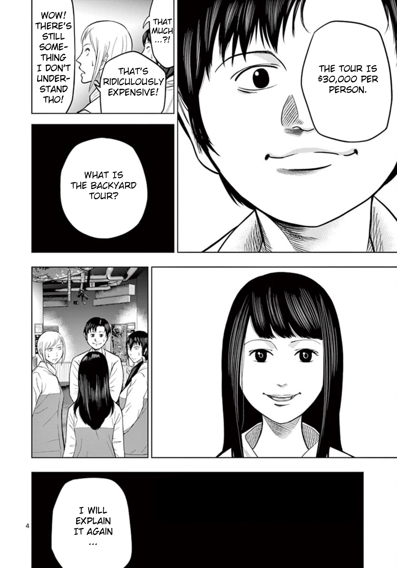 Shady Part-Time Jobs: No Escape Chapter 22 page 4 - Chapter 22: Aquarium Staff ①