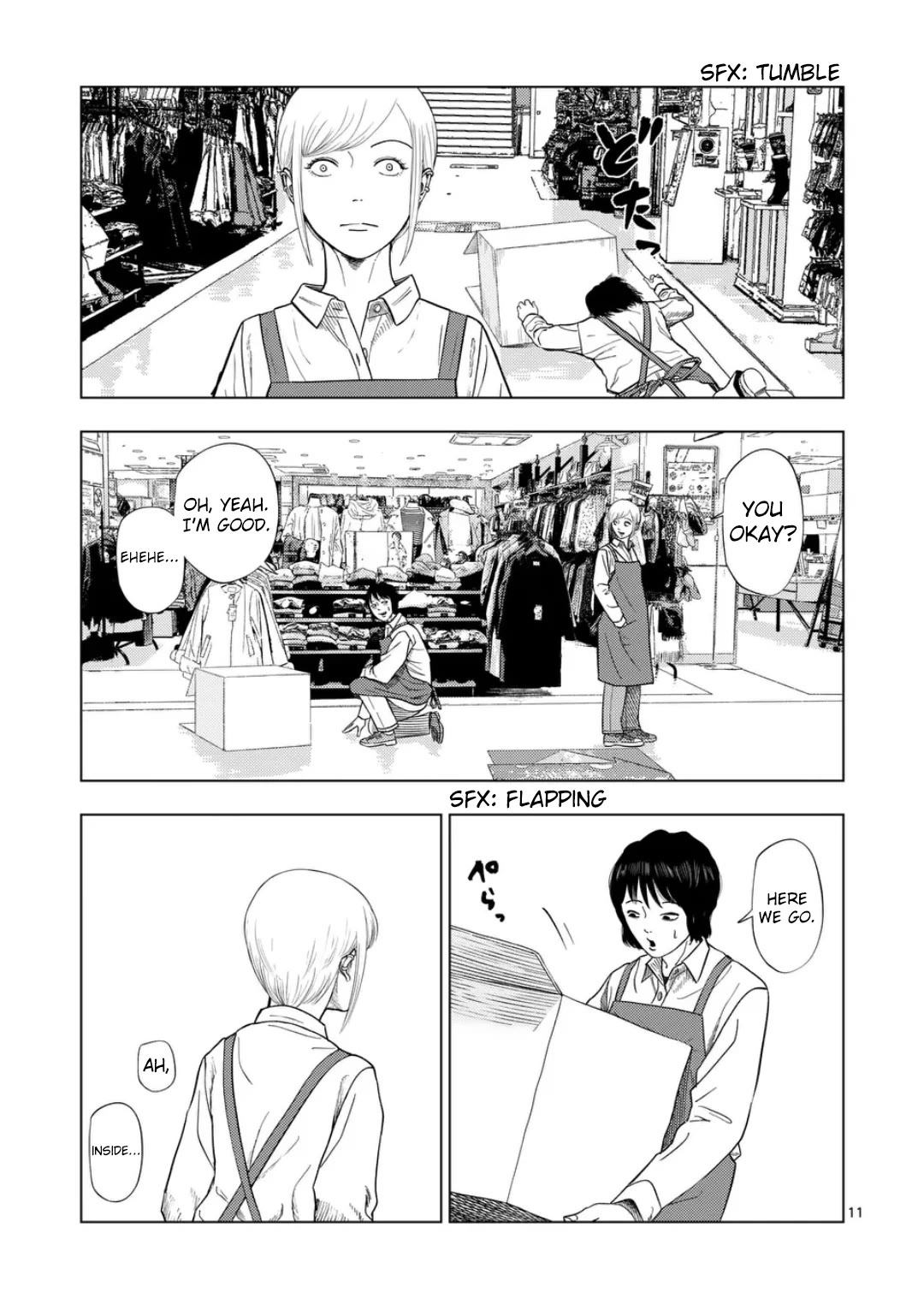 Shady Part-Time Jobs: No Escape Chapter 222 page 10 - Chapter 222: Department Store Staff ①