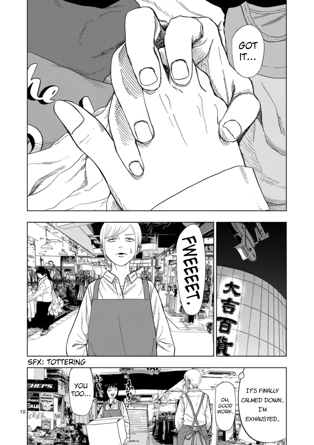 Shady Part-Time Jobs: No Escape Chapter 222 page 9 - Chapter 222: Department Store Staff ①