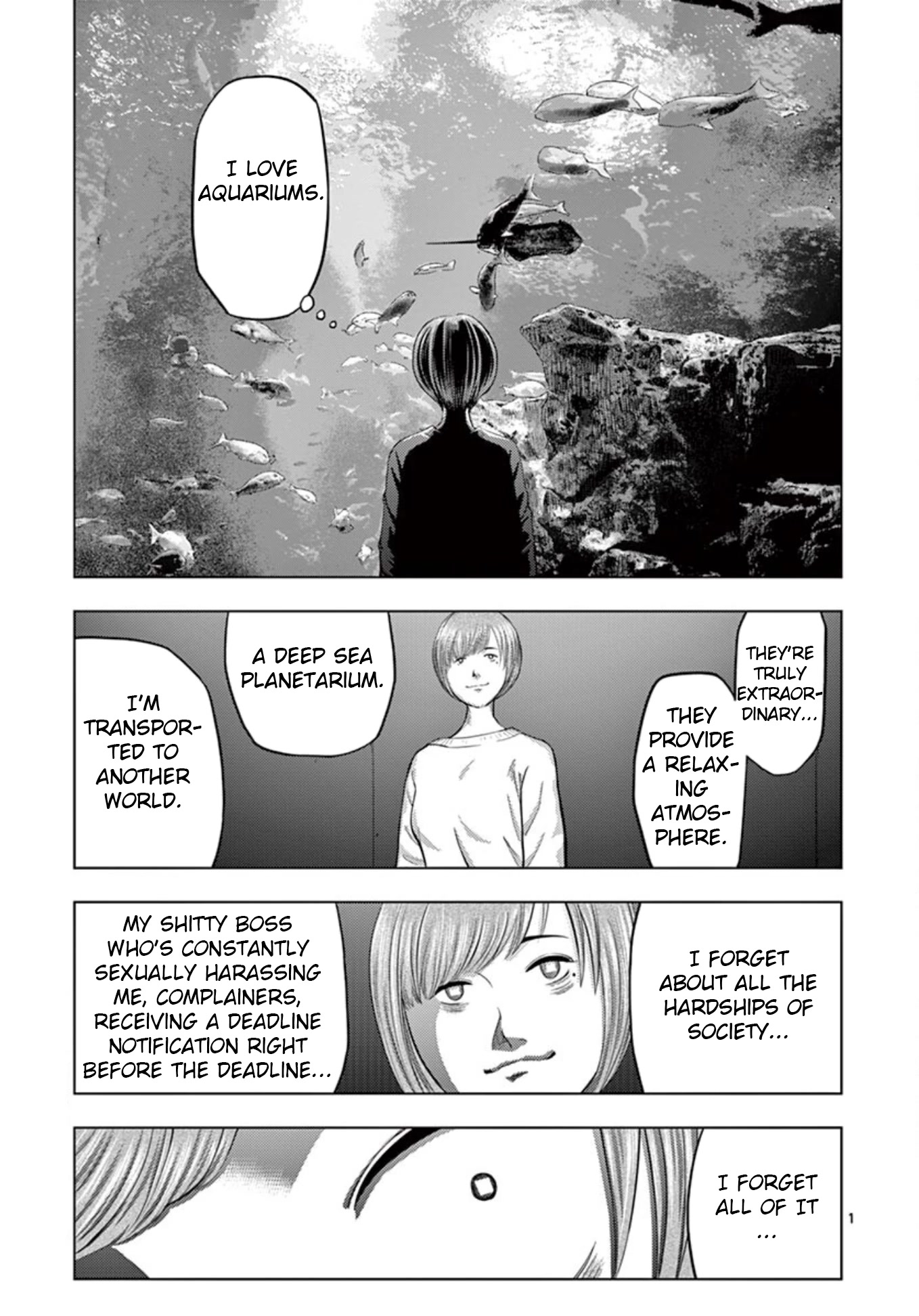 Shady Part-Time Jobs: No Escape Chapter 23: Aquarium Staff ② thumbnail