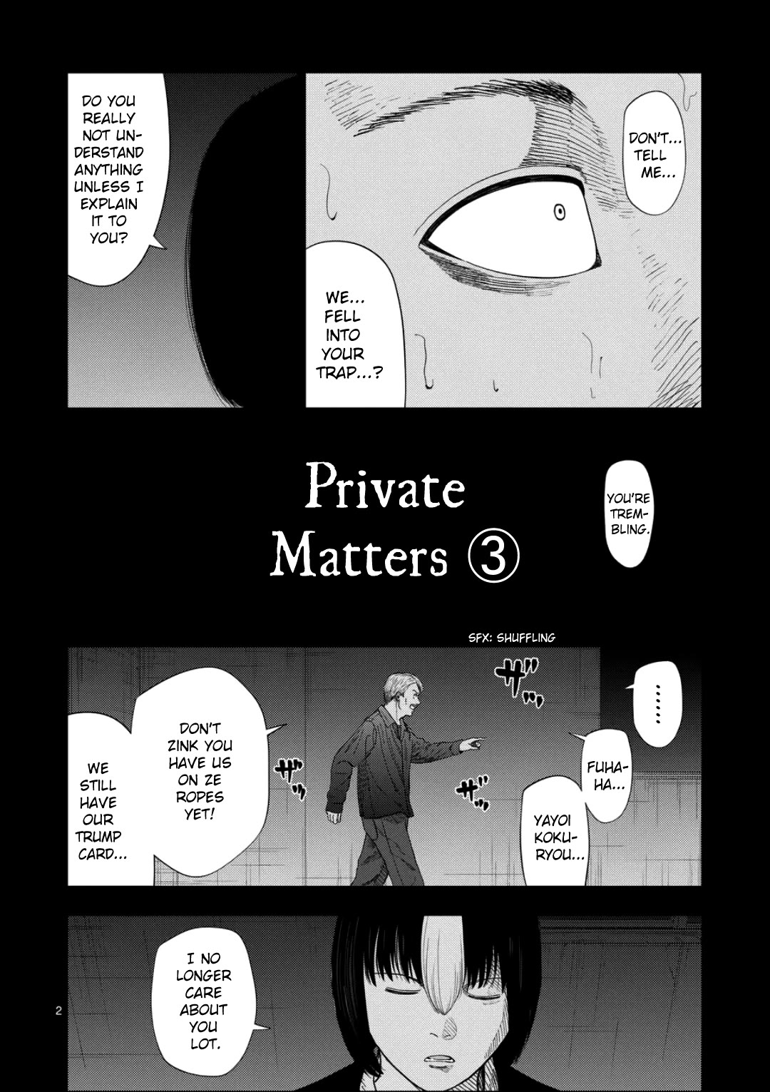 Shady Part-Time Jobs: No Escape Chapter 233 page 2 - Chapter 233: Private Matters ③