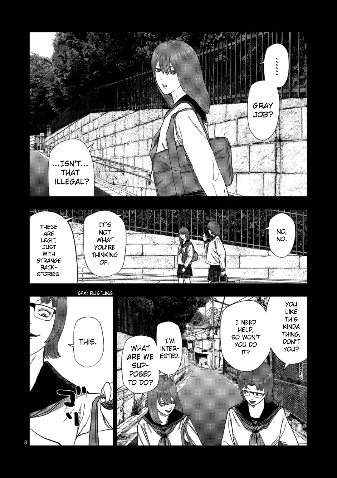 Shady Part-Time Jobs: No Escape Chapter 237 page 8 - Chapter 237: Private Matters 2 - ①