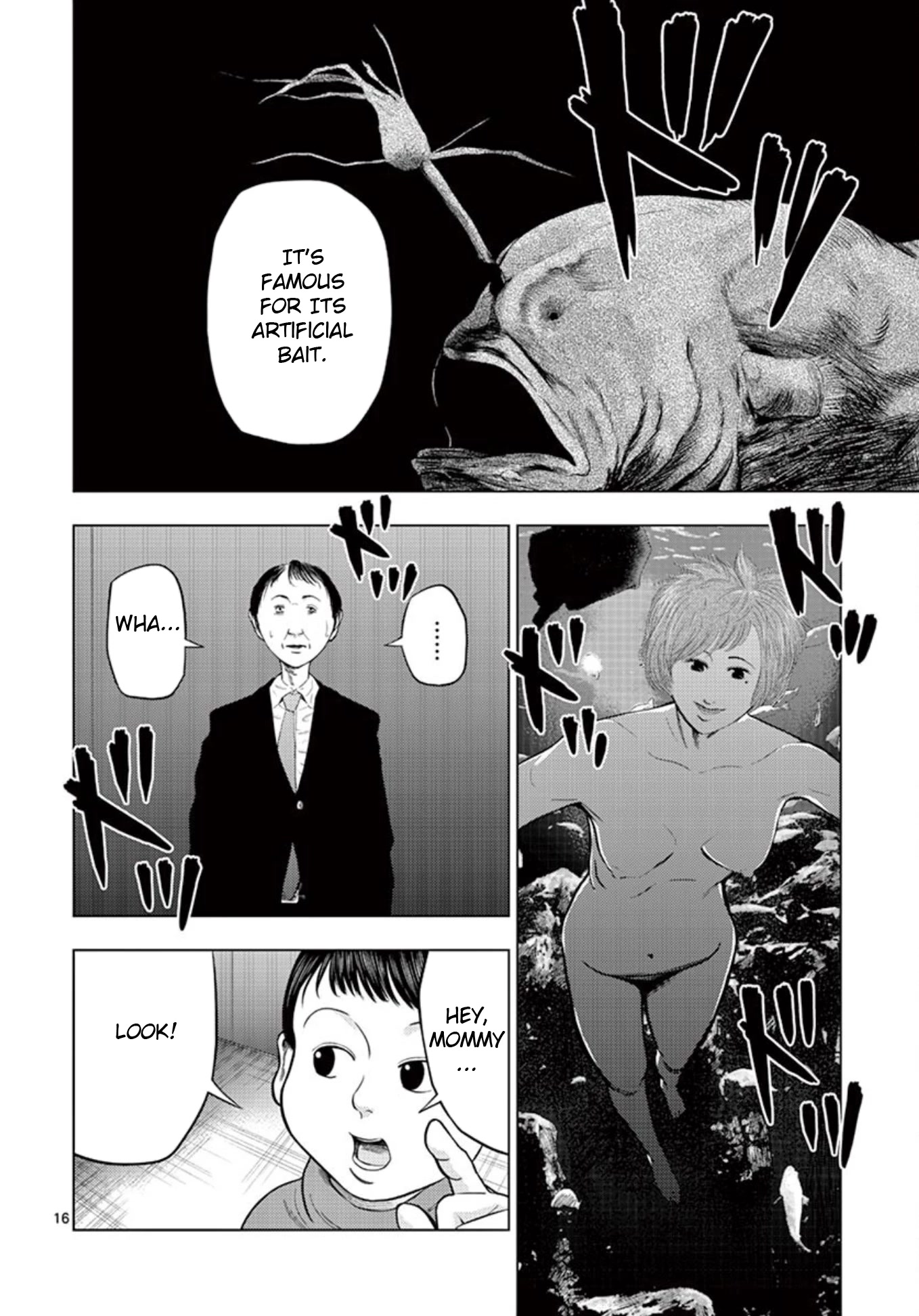 Shady Part-Time Jobs: No Escape Chapter 24 page 15 - Chapter 24: Aquarium Staff ③