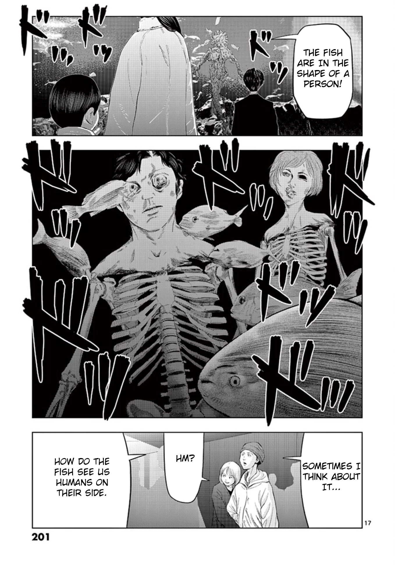 Shady Part-Time Jobs: No Escape Chapter 24 page 16 - Chapter 24: Aquarium Staff ③