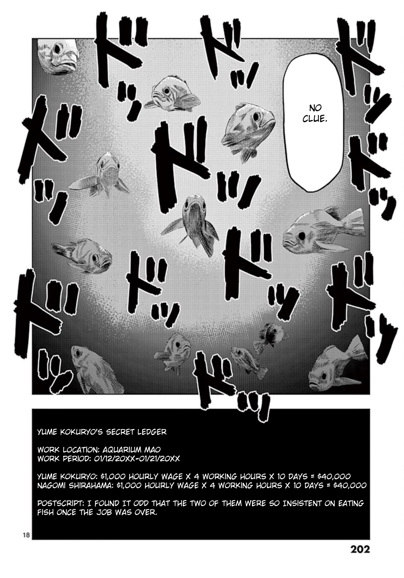 Shady Part-Time Jobs: No Escape Chapter 24 page 17 - Chapter 24: Aquarium Staff ③