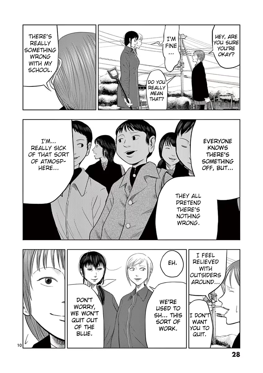 Shady Part-Time Jobs: No Escape Chapter 26 page 10 - Chapter 26: School Janitor ②