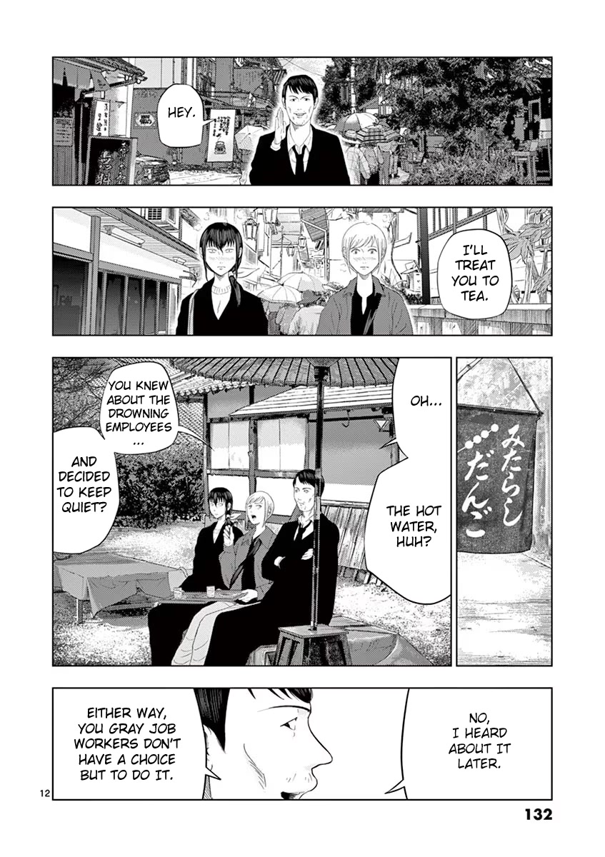 Shady Part-Time Jobs: No Escape Chapter 32 page 12 - Chapter 32: Hot Spring Inn Staff ②