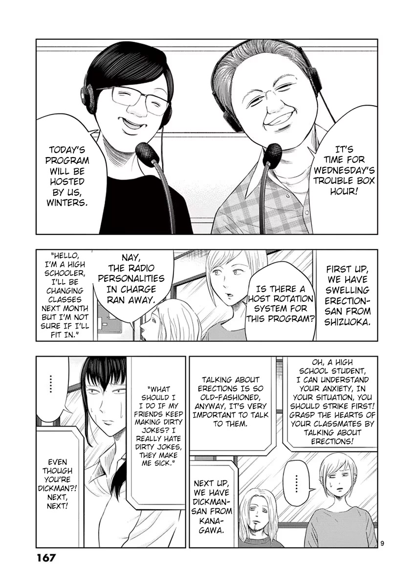 Shady Part-Time Jobs: No Escape Chapter 34 page 9 - Chapter 34: Radio Station AD ①