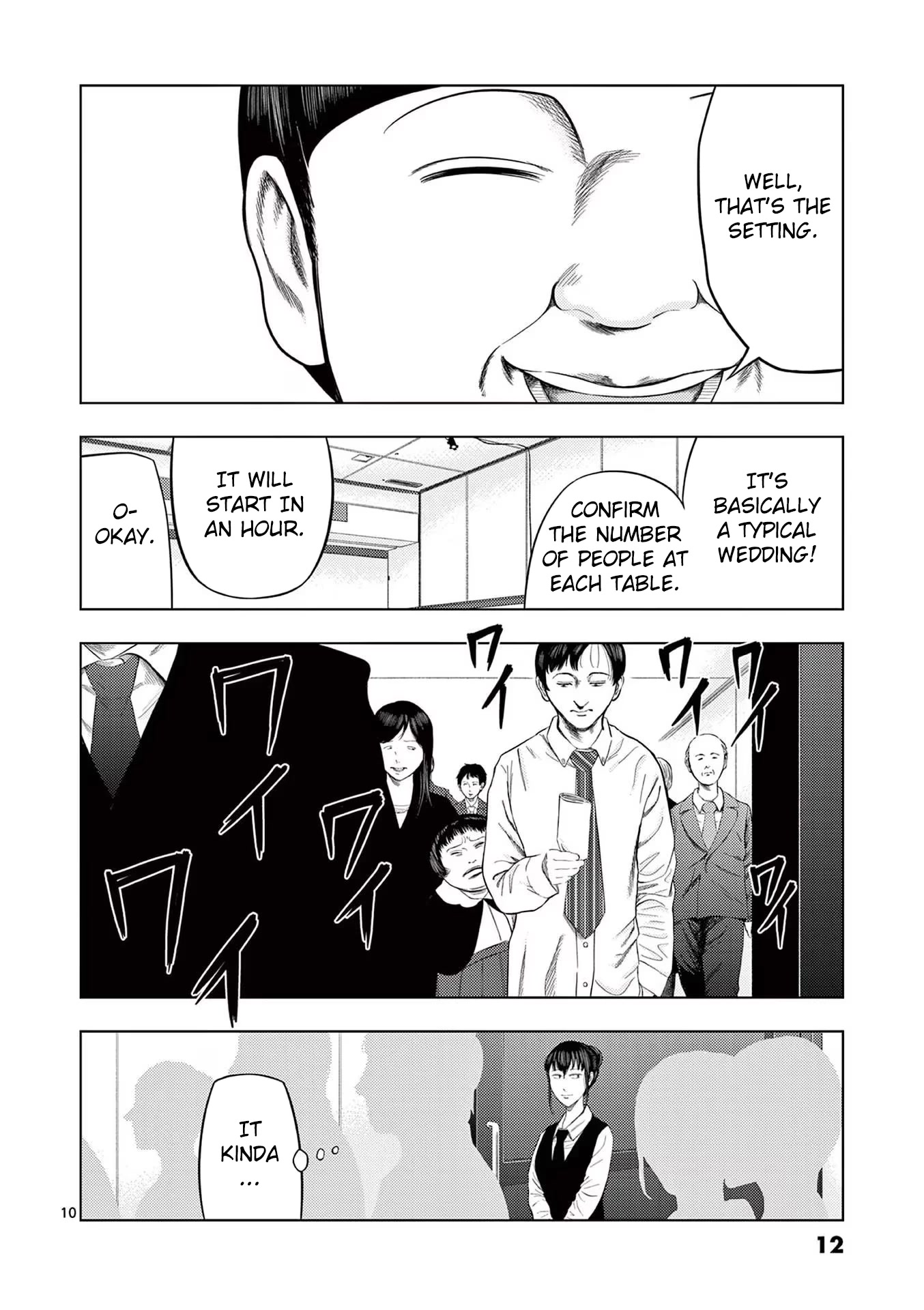 Shady Part-Time Jobs: No Escape Chapter 37 page 10 - Chapter 37: Bridal Staff ①