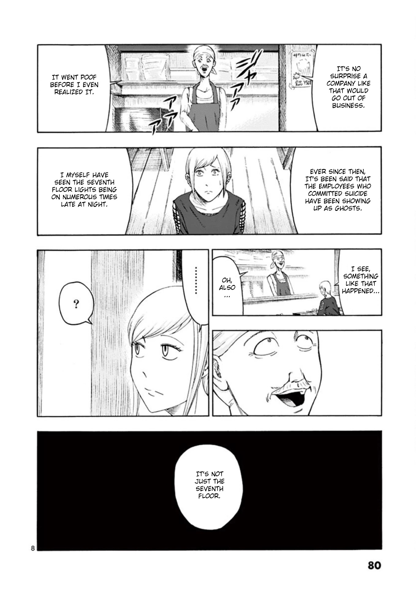 Shady Part-Time Jobs: No Escape Chapter 4 page 8 - Chapter 4: Building Security Part 3