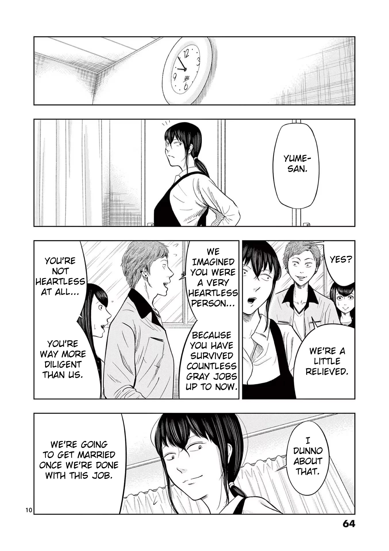 Shady Part-Time Jobs: No Escape Chapter 40 page 10 - Chapter 40: Family Restaurant Clerk ①