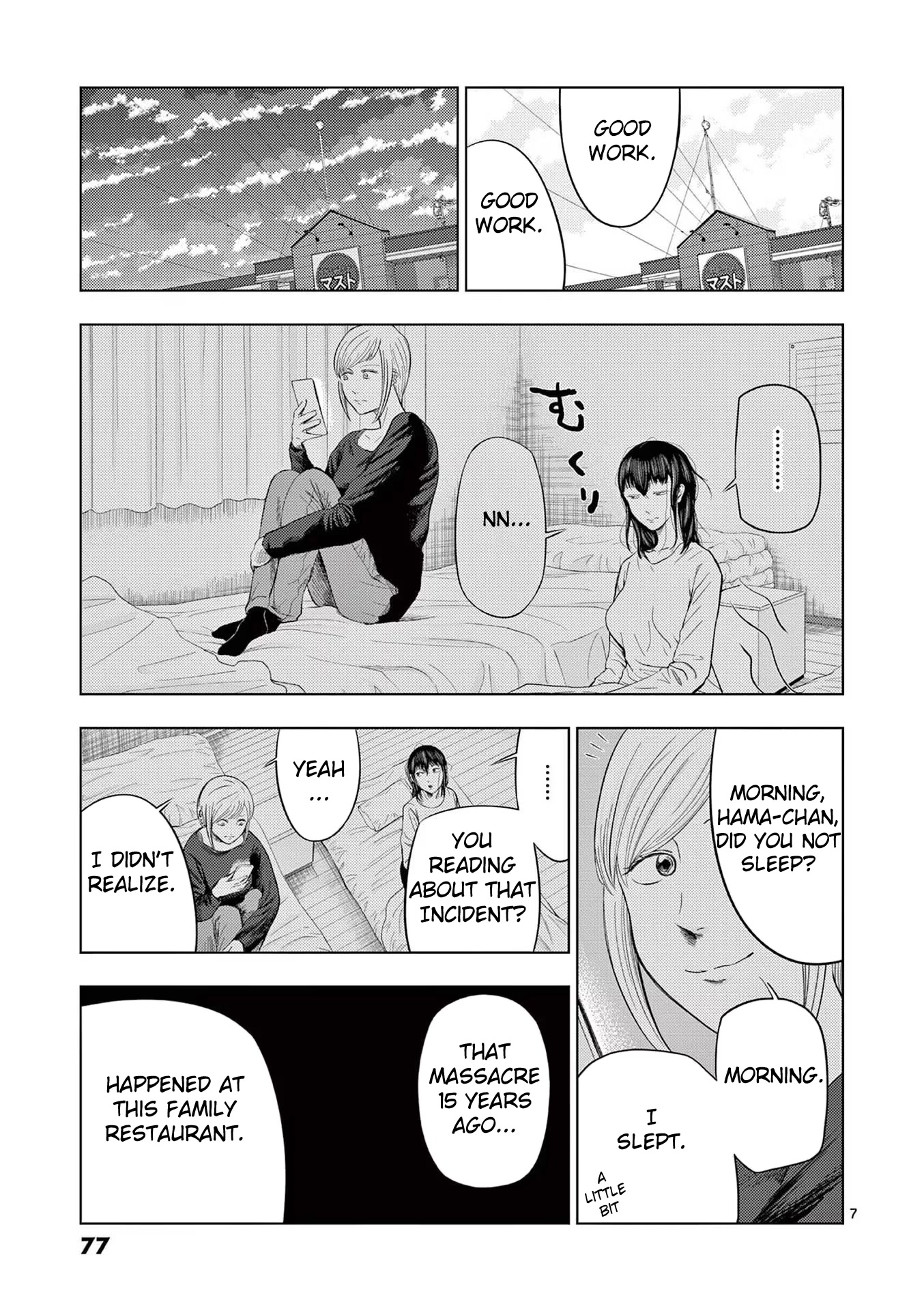 Shady Part-Time Jobs: No Escape Chapter 41 page 7 - Chapter 41: Family Restaurant Clerk ②
