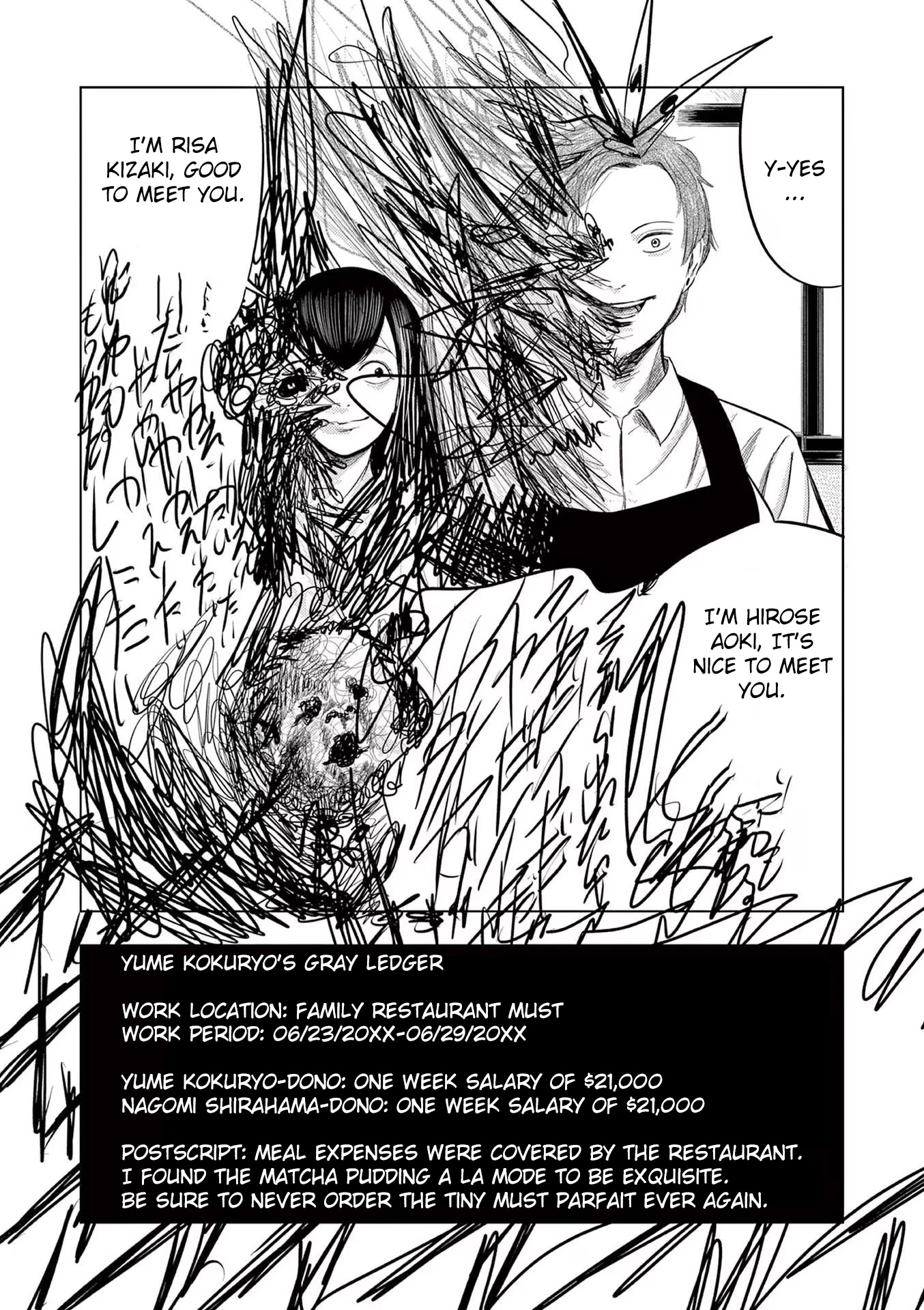 Shady Part-Time Jobs: No Escape Chapter 42 page 21 - Chapter 42: Family Restaurant Employee ③