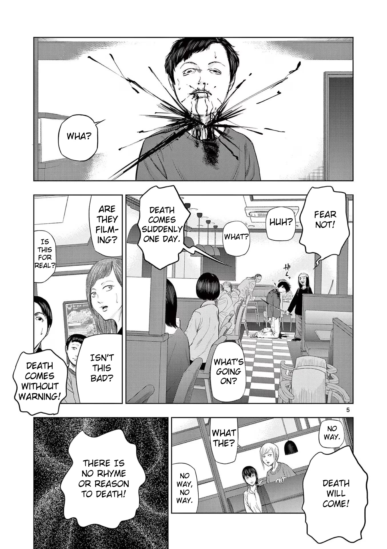 Shady Part-Time Jobs: No Escape Chapter 42 page 5 - Chapter 42: Family Restaurant Employee ③
